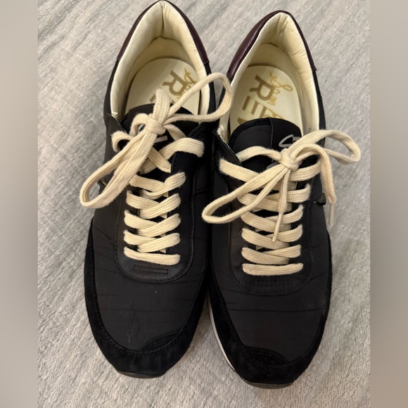 Sam Edelman Black and Cream women’s Sneakers - Picture 1 of 4